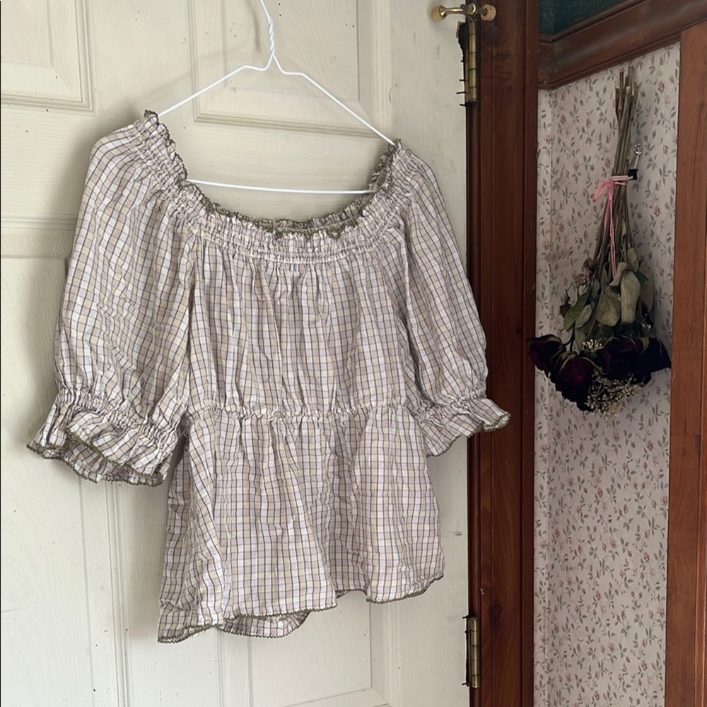 Old Navy Peplum Blouse